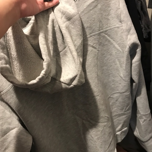 Bombshell Sportswear Oversized Hoodie (Heather Gray) - Picture 8 of 9